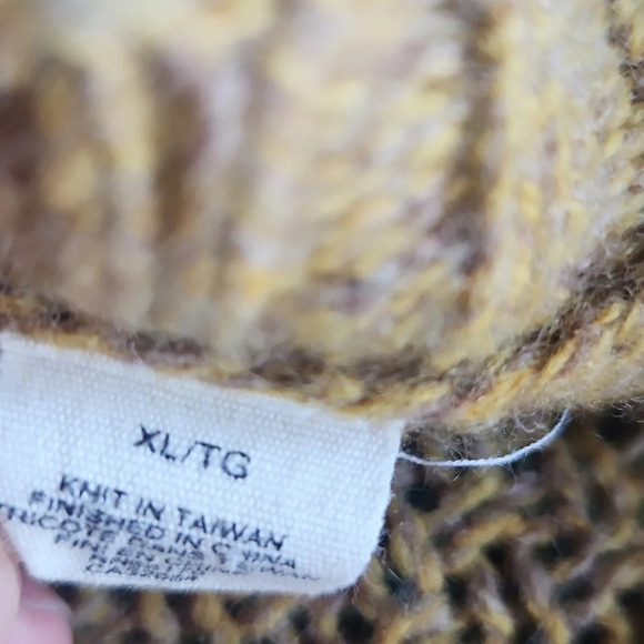 Anthropologie Moth Yellow Pom Pom Knit Sweater - Picture 14 of 15